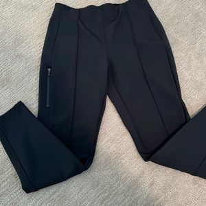 Athleta black stretch pants size L.